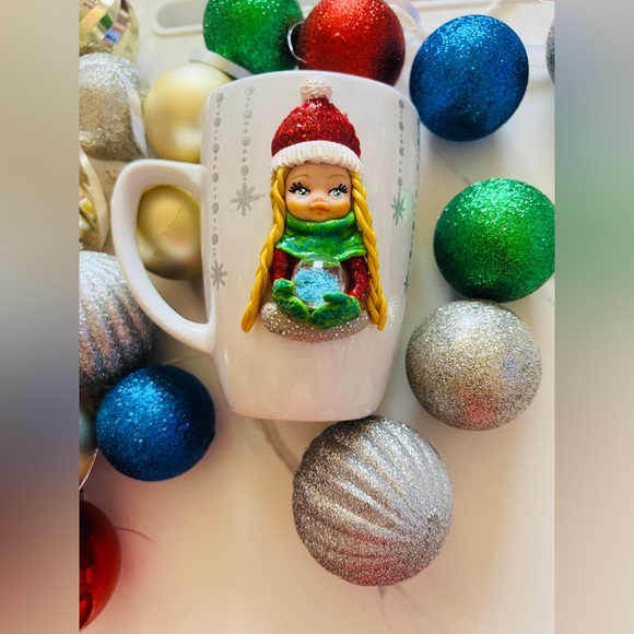 Christmas mug coffee mugs cute mug doll mug - Picture 6 of 15